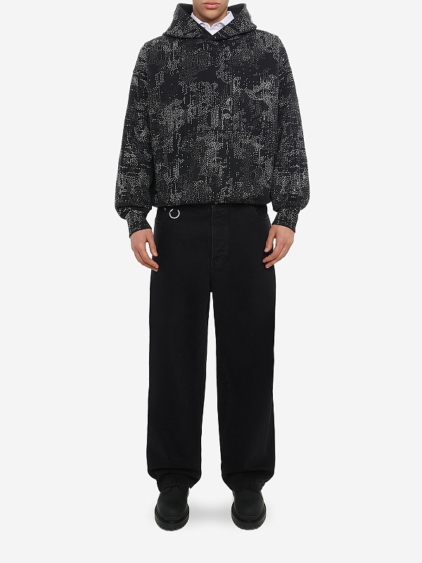 Худи муж PURPLE P401-HFBC425 BLACK - 3