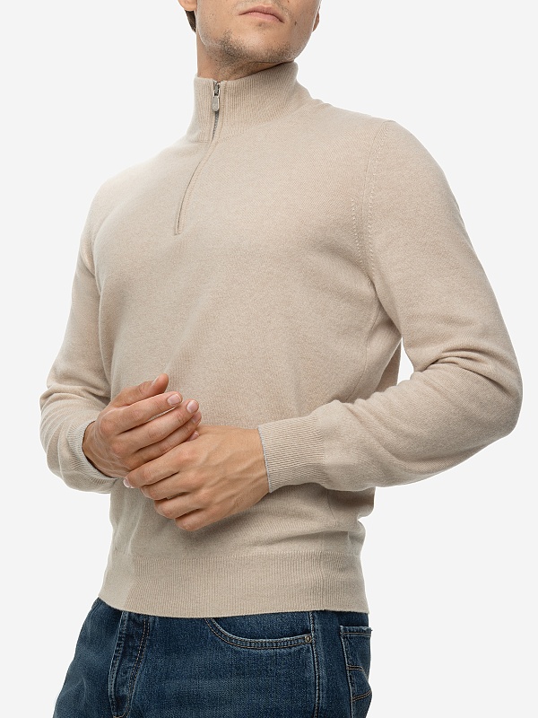Свитер муж Brunello Cucinelli M2200124 SABBIA - 2
