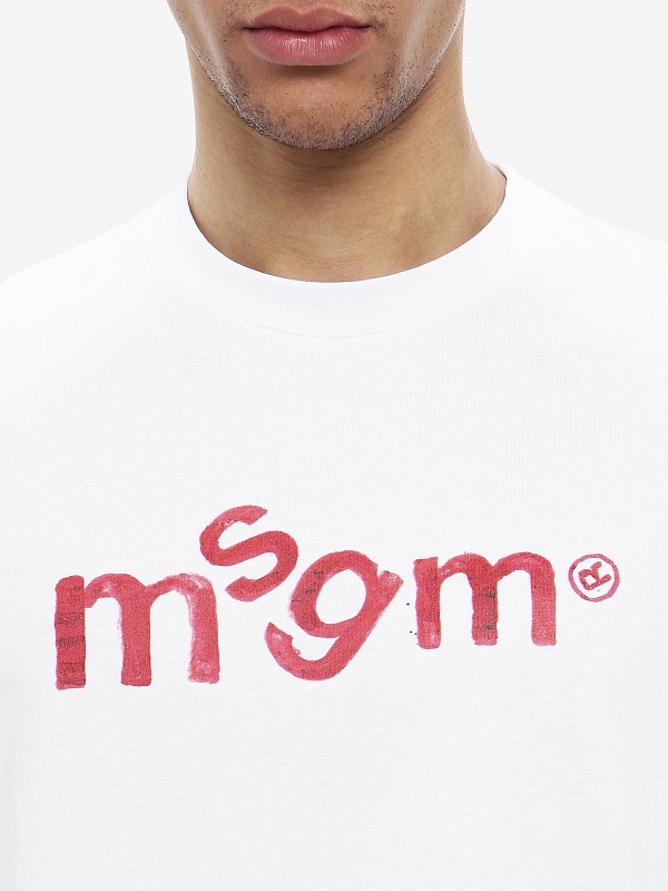 Футболка муж MSGM 4040MM117D 267002 01 - 5