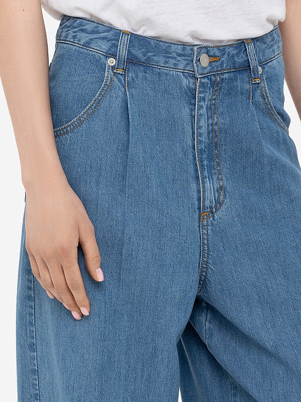 Джинсы жен Officine Generale S24W5PT752 MID BLUE - 5