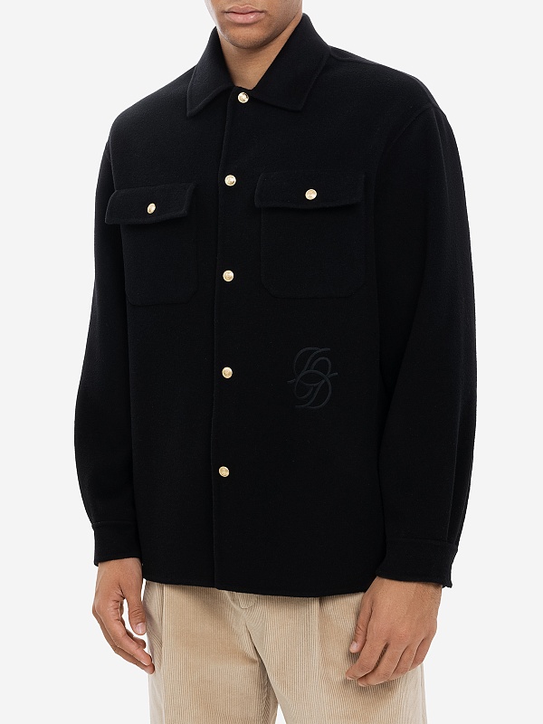 Куртка муж Drôle de Monsieur H-JT254-WO031-BL BLACK - 2