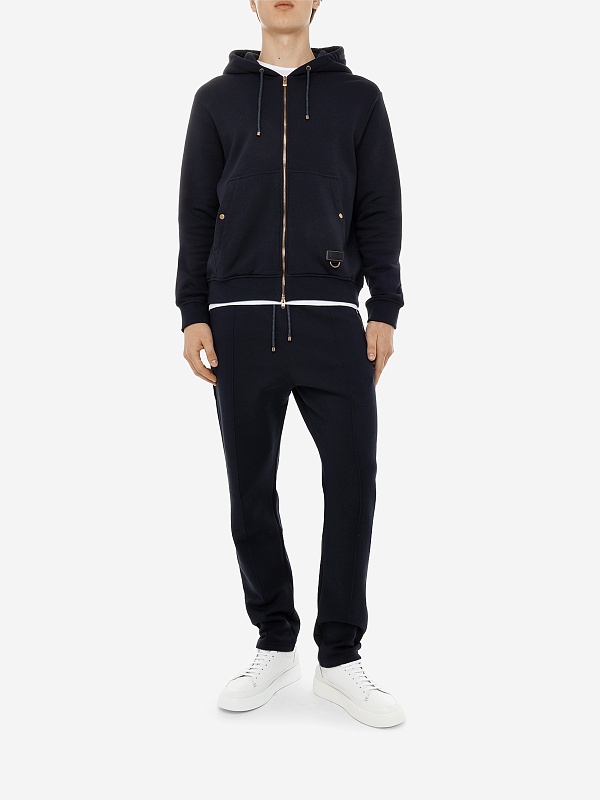 Толстовка на молнии муж AGNONA AI23P_TN06U1_Y_Y2047 B98 NIGHT - 2