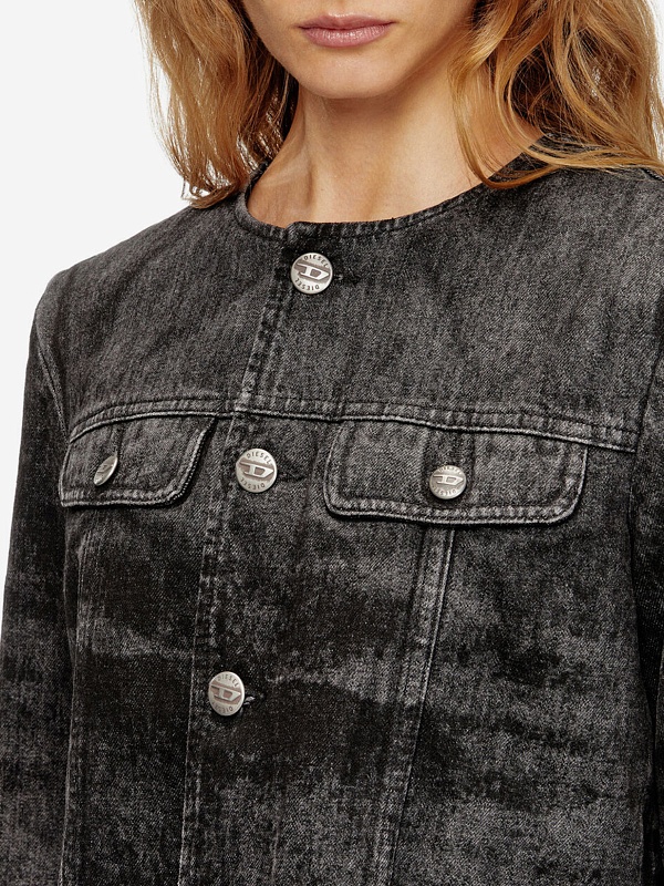 Куртка джинсовая жен Diesel A21616 007DB 02 - 3