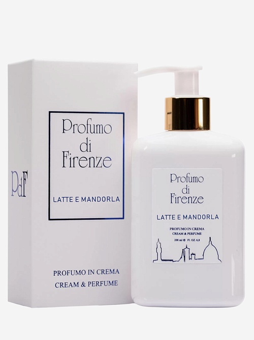 Крем для тела и рук унисекс Profumo di Firenze 8055277285560 LATTE E MANDORLA 200 мл - 0