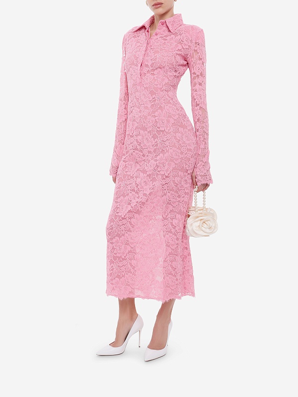 Платье жен Rowen Rose DRS_RR112 Pink - 1