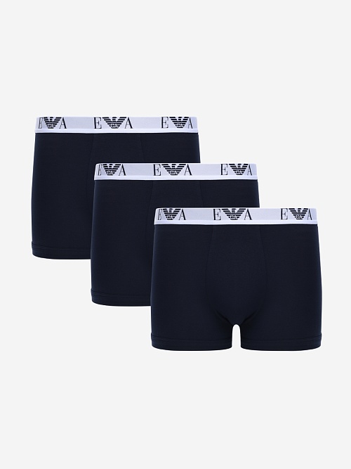 Набор (трусы 3 пары) муж Emporio Armani EM000259 AF14131 MB139 AR.BLU/AR.BLU/AR.BLU - 0