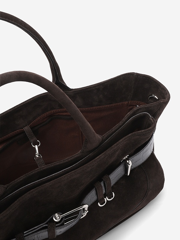 Сумка жен OSOI 25FB05008280 SUEDE MOCHA COMBI - 3