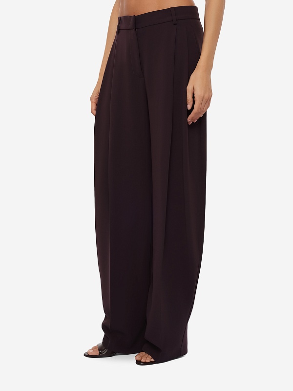 Брюки жен THE ANDAMANE T200471C TNP263 ROUGE NOIR - 3