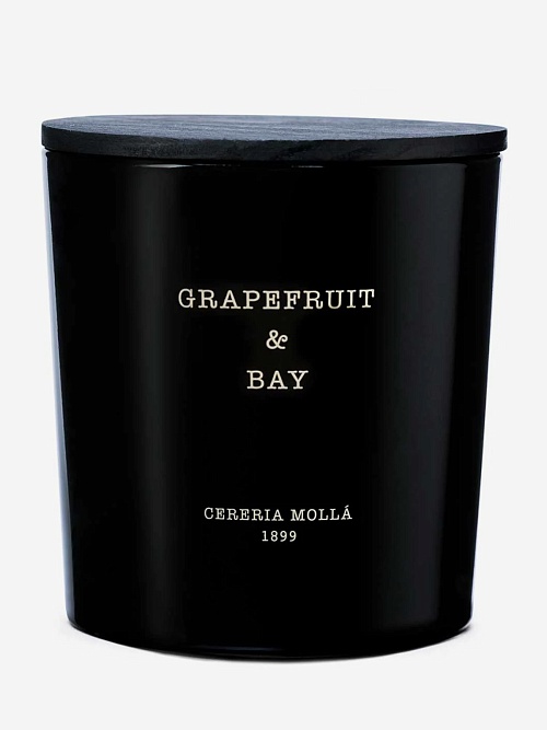 Свеча унисекс Cereria Molla 1899 6646 Grapefruit & Bay XL, 3 фитиля 600г - 0