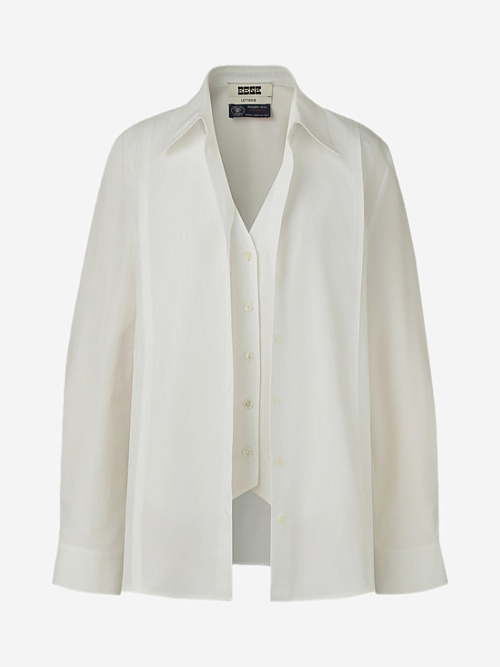 Рубашка жен EENK EEB-1P350-SH02-WT White - 0