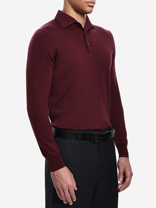 Поло с длинным рукавом муж Filippo De Laurentiis PL1MLPAR LSC18R 370 - 2