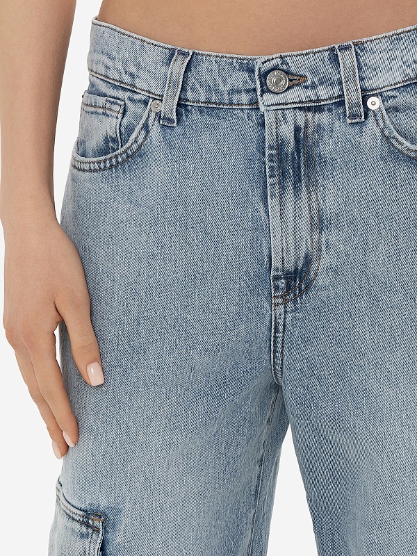 Джинсы жен 7 For All Mankind JSCCC100AR LIGHT BLUE - 5