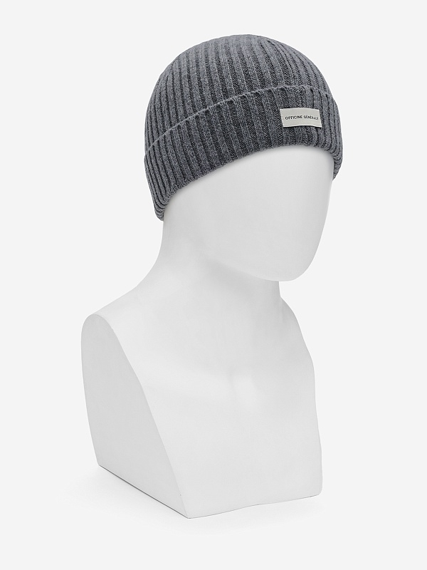 Шапка муж Officine Generale W25XACC872 HEATHER GREY - 2
