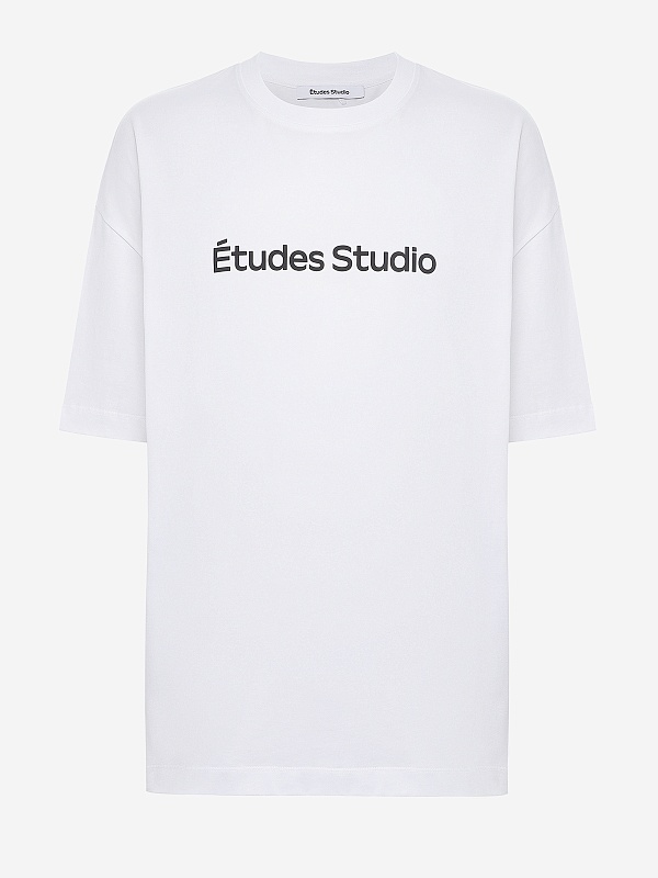 Футболка муж Etudes Studio C00METSH130-00 White - 5