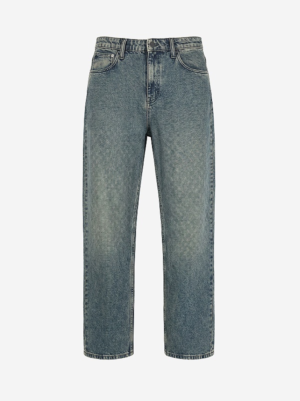 Джинсы муж Daily Paper 2610188 Bleached Denim Blue - 0