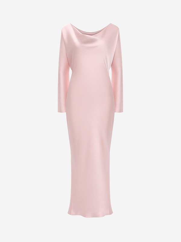 Платье жен Norma Kamali ST1263SAQ90838 BALLET PINK - 0