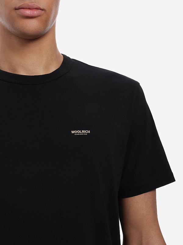 Футболка муж Woolrich CFWOTE2000MRUT2926 BLACK - 4