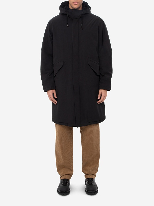 Парка муж A.P.C. PSALJ-M30203 LZZ BLACK - 2