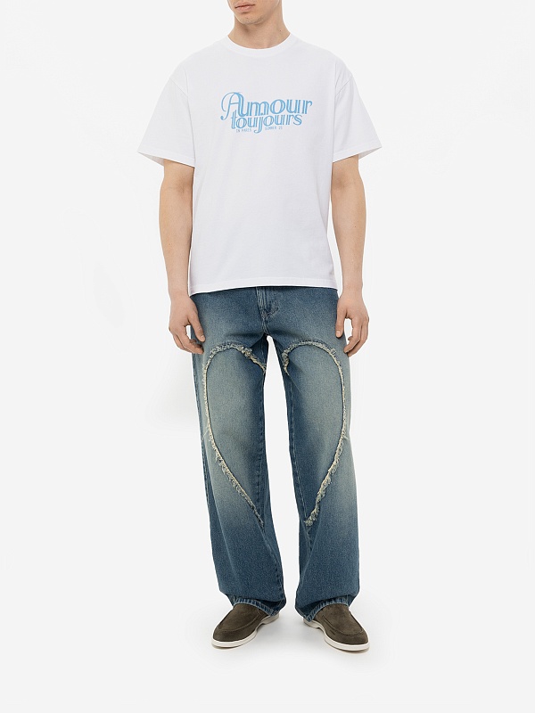 Футболка муж Carne Bollente SS25ST0110 White - 1