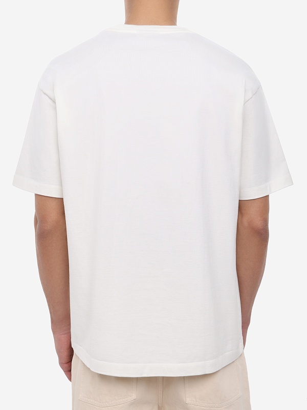 Футболка муж Drôle de Monsieur K-TS314-CO248-OW OFF WHITE - 4