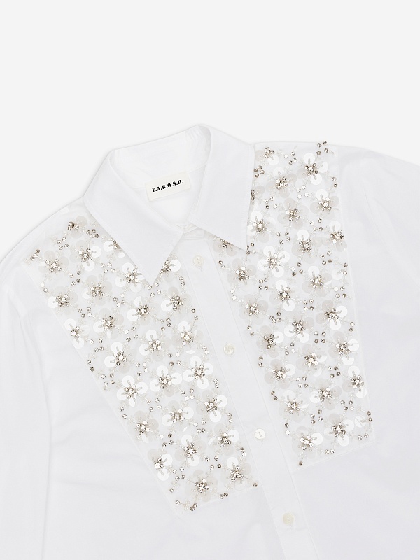 Рубашка жен P.A.R.O.S.H. D381191R 001 BIANCO - 2