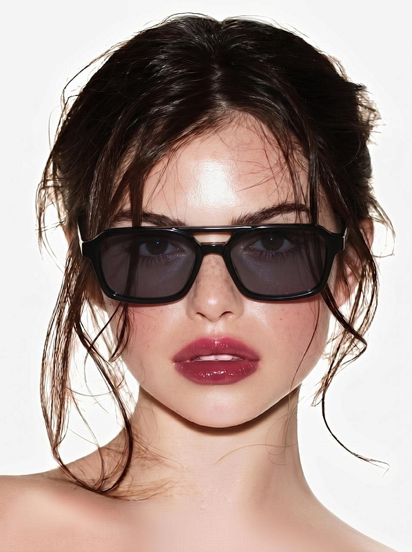 Солнцезащитные очки MM6 Lunettes 7 Noir 56 16 145 - 1