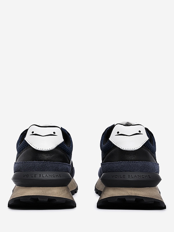 Кроссовки муж Voile Blanche 2018344.20. 1A19 BLACK-BLUE - 5