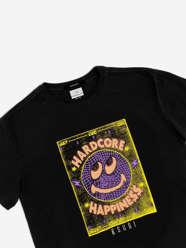 Футболка муж Ksubi MPS24TE004 BLACK - 2