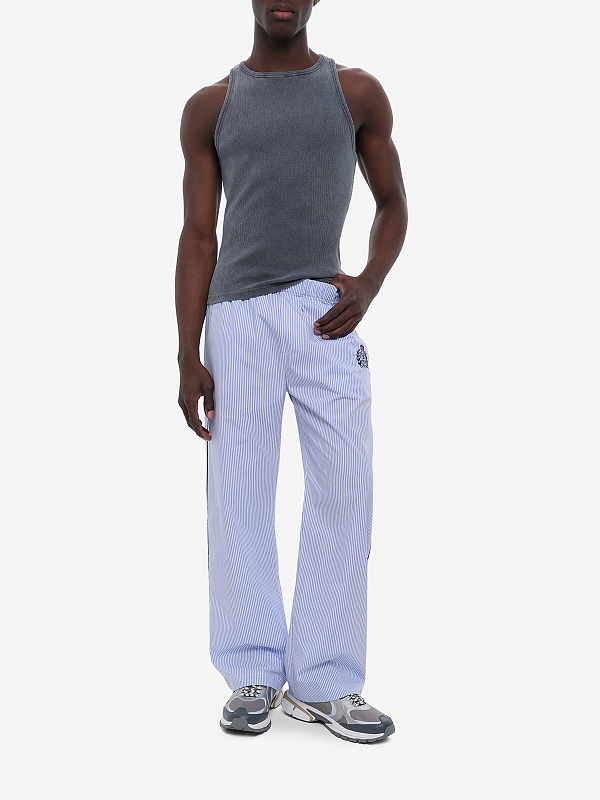 Брюки муж Sporty & Rich PA04664243ST02 Blue Stripe - 1