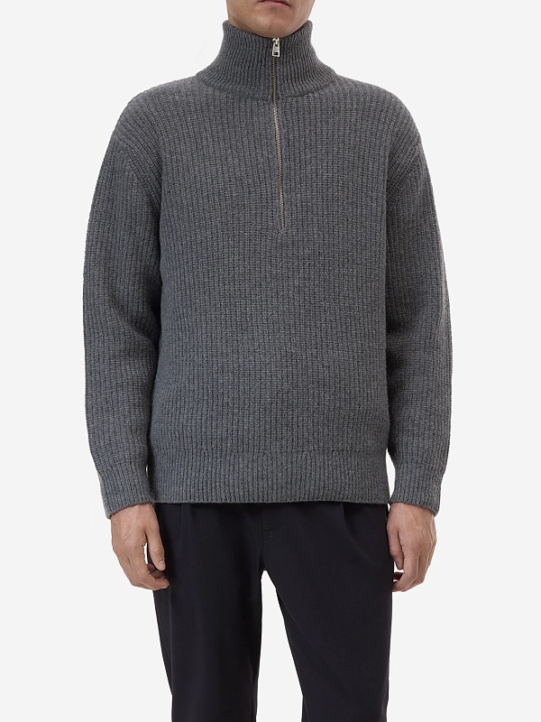 Свитер муж Closed C86205-98U-22 164 DARK GREY MELANGE - 1