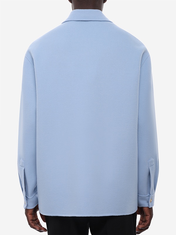 Куртка муж Drôle de Monsieur J-JT254-WO031-LBE LIGHT BLUE - 4