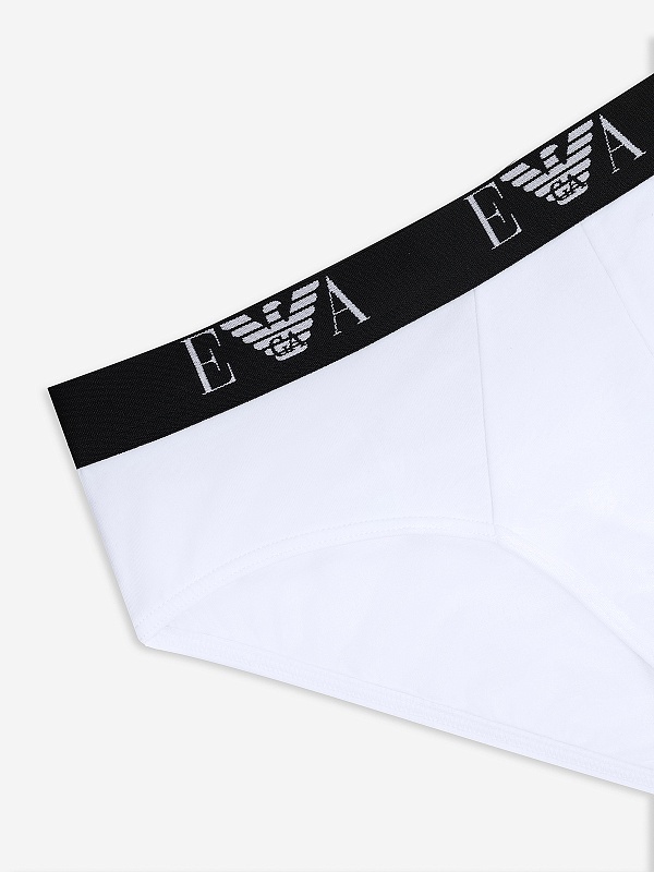 Набор (трусы 3 пары) муж Emporio Armani EM000258 AF14131 M0066 WHITE/WHITE/WHITE - 3