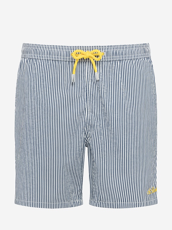 Плавки муж MC2 Saint Barth PATM001 01652H SEERSUCKER STRIPES 61 EMB - 4
