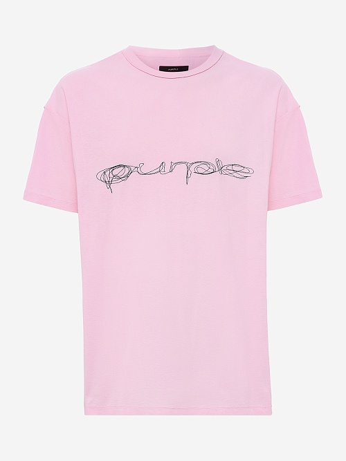 Футболка муж PURPLE P101-TLLL425 PINK - 0