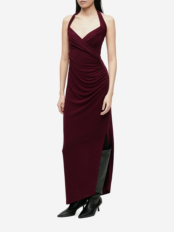 Платье жен Norma Kamali KK4253PL327043 PLUM - 1