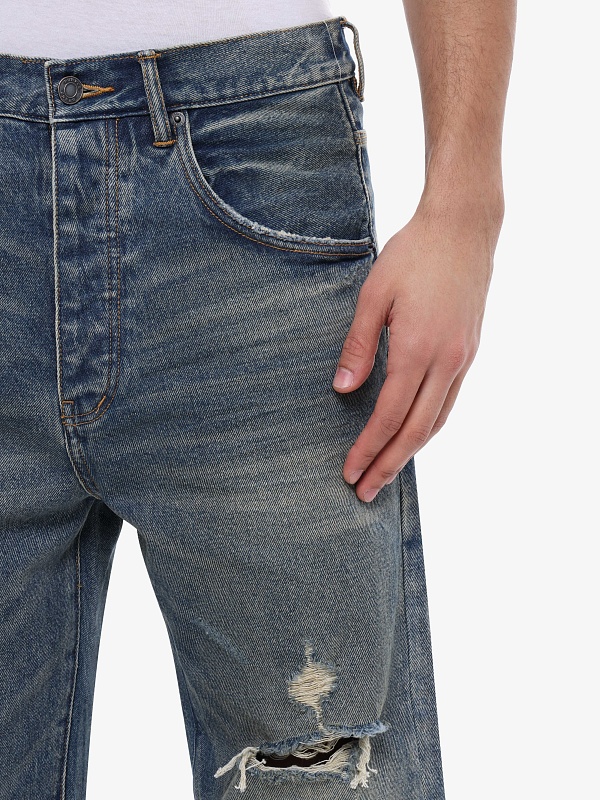 Джинсы муж PURPLE P018-NITF424 DK INDIGO - 5