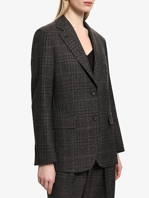 Жакет жен Officine Generale W25WTLG402 ICEDCOF/DKBRWN/ECRU - 2