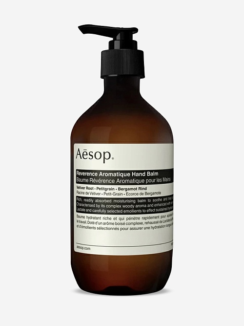 Бальзам для рук унисекс AESOP B500BM13 Reverence Aromatique Hand Balm 500 мл - 0