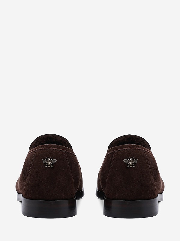 Лоферы муж Bougeotte MLFS-SUINAF/SHEAINP-COF Brown/Coffee - 3