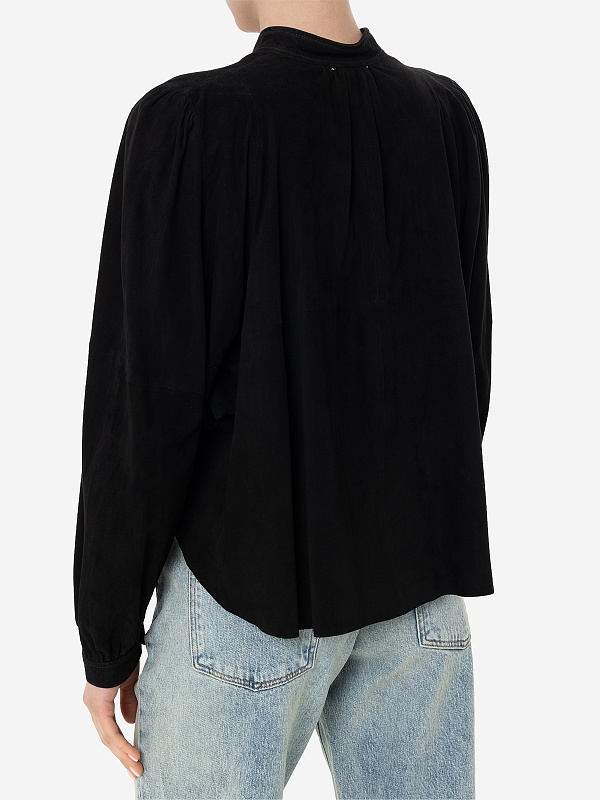 Блуза жен Forte Forte 10622_my shirt noir 8014 - 3