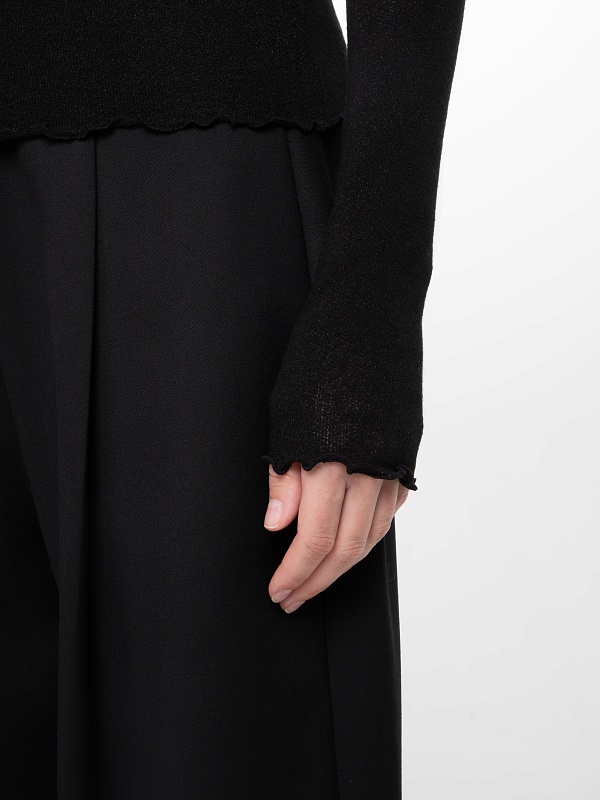 Водолазка жен LVIR 154202 BLACK - 4