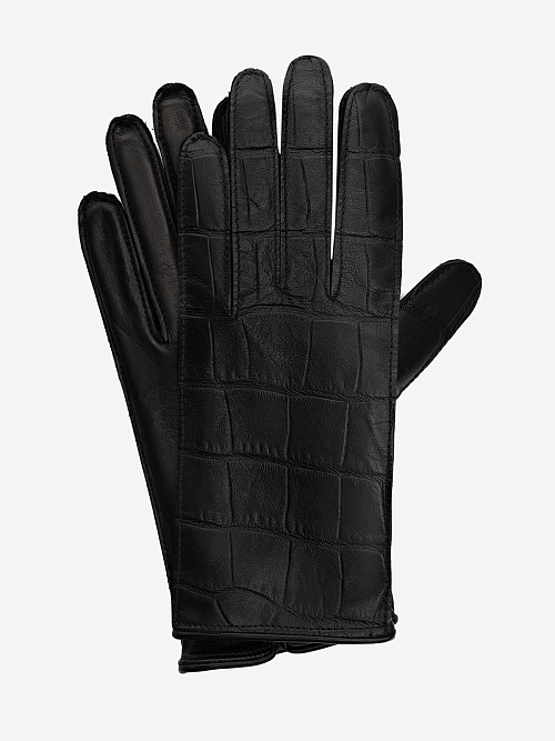 Перчатки жен Portolano 5160 BLACK / BLACK - 0