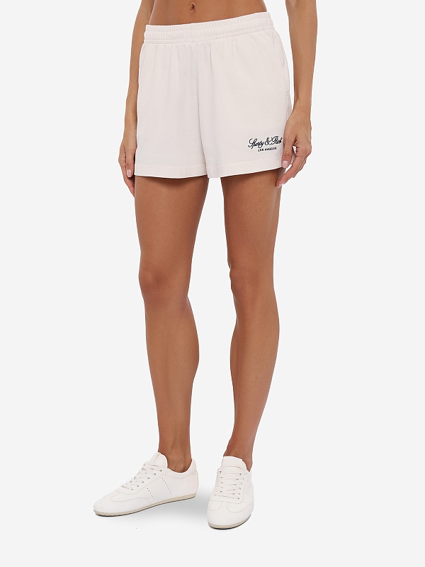 Шорты жен Sporty & Rich SH03776269WH37 Ecru - 3