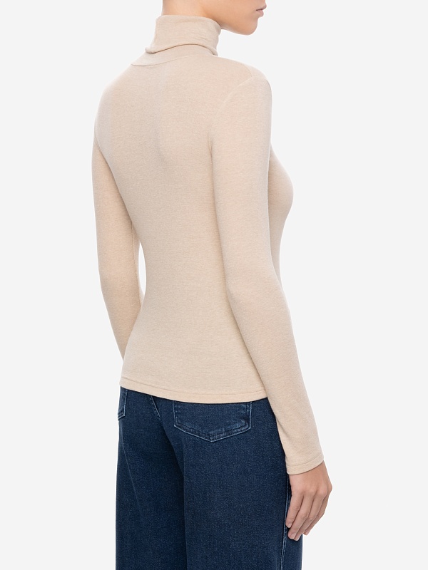 Водолазка жен THELAURENT TLR22TOPBE72 BEIGE - 3