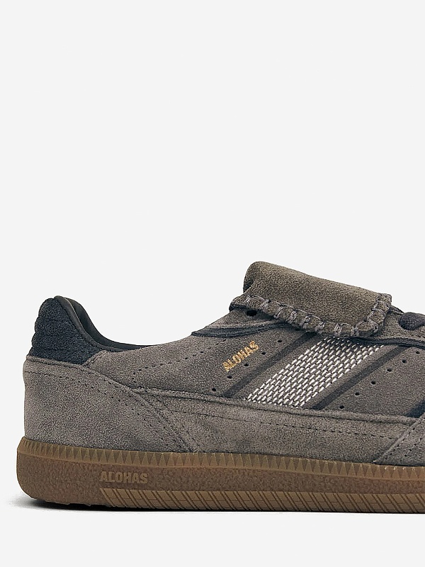 Кеды муж ALOHAS S100917-06 Suede Dark Grey - 6