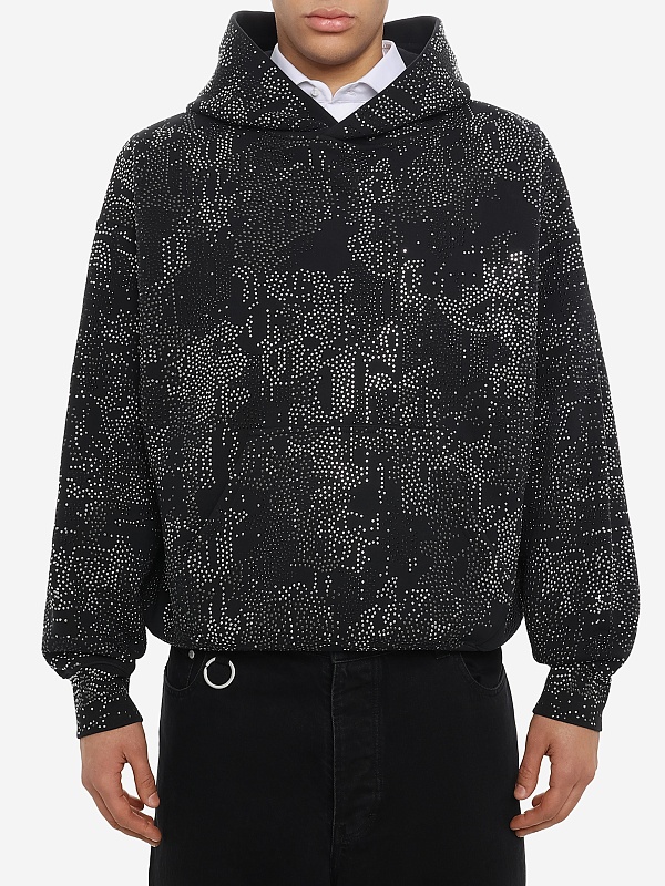 Худи муж PURPLE P401-HFBC425 BLACK - 4