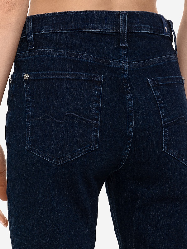 Джинсы жен 7 For All Mankind JSEM44A0SC DARK BLUE - 5