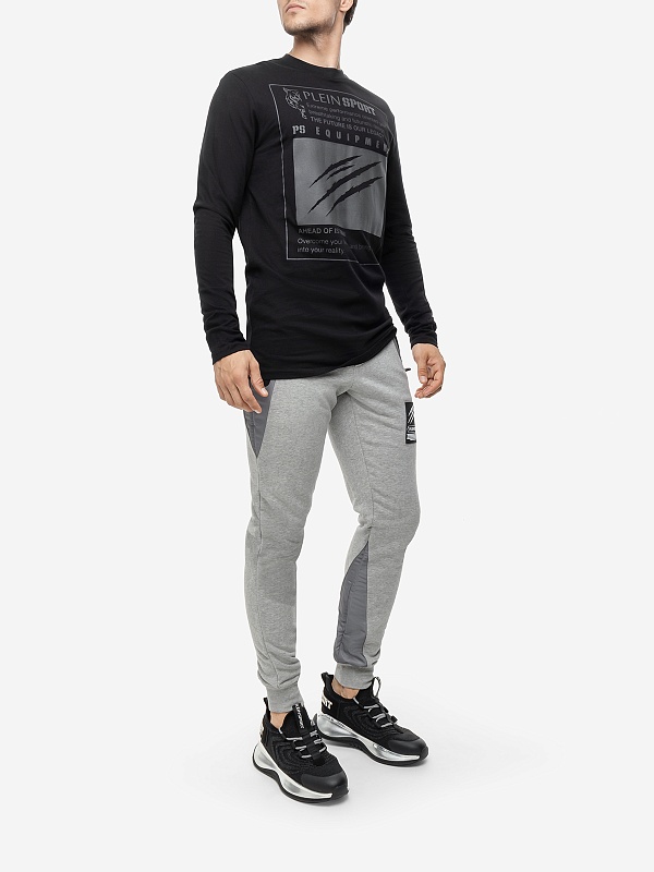 Футболка с длинным рукавом муж Philipp Plein Sport FACC MTK6436 SJY001N 02 - 1