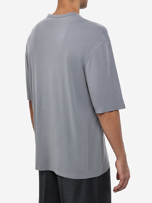 Футболка муж Officine Generale S25MTEE207PRE IRON GREY - 3