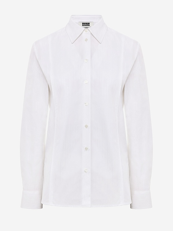 Рубашка жен EENK EEB-1P350-SH02-WT White - 5